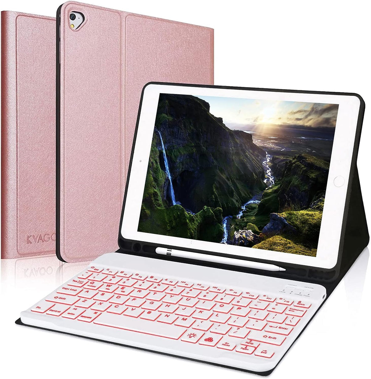 9.7 inch Black iPad Keyboard Case E106686
