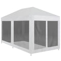 Party Tent with 6 Mesh Sidewalls 19.7' x 9.8' B111177