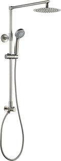 3-Setting Handheld Shower Combo with Slide Bar, 8 Shower Head (2.5 GPM Matte Black) G602181