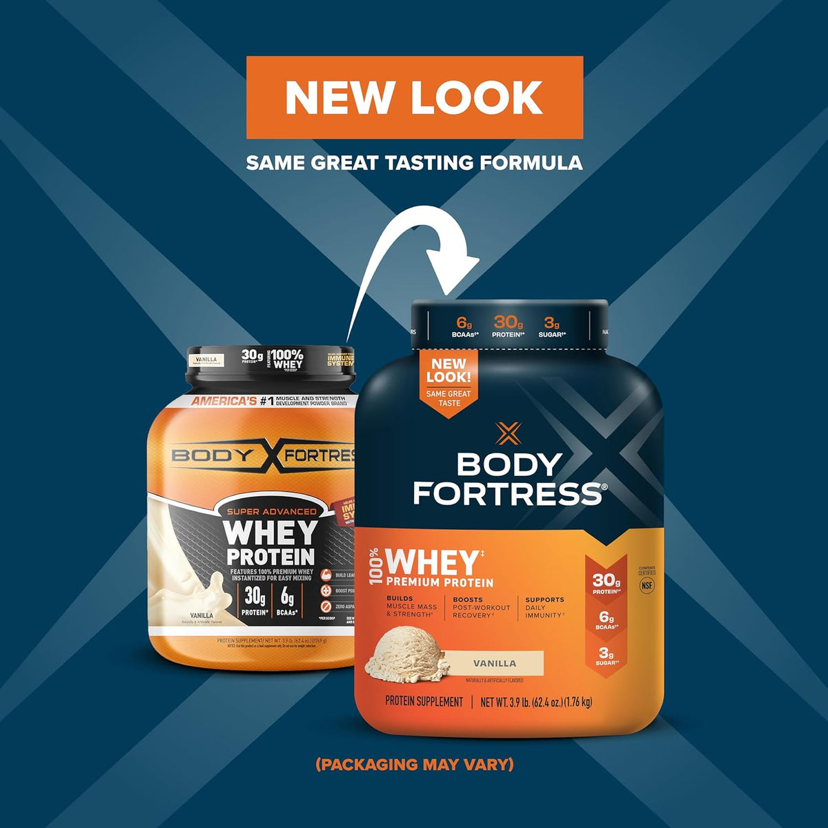 Vanilla Whey Protein Powder 1.78lbs and Creatine Monohydrate Powder 500G V396087