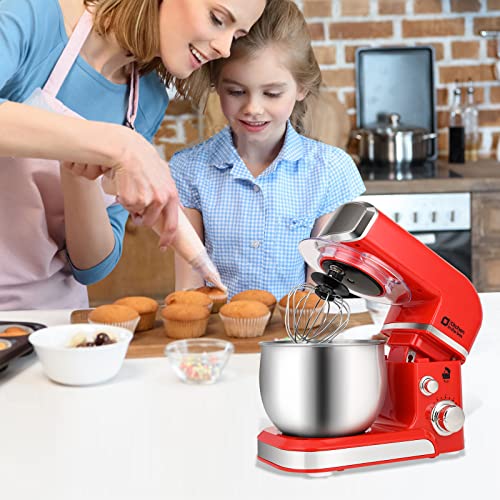 3.2Qt 6 Speeds Blue Electric Food Mixer S662