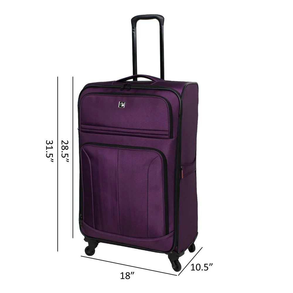 29x22 Spinner Check in Suitcase Purple N709