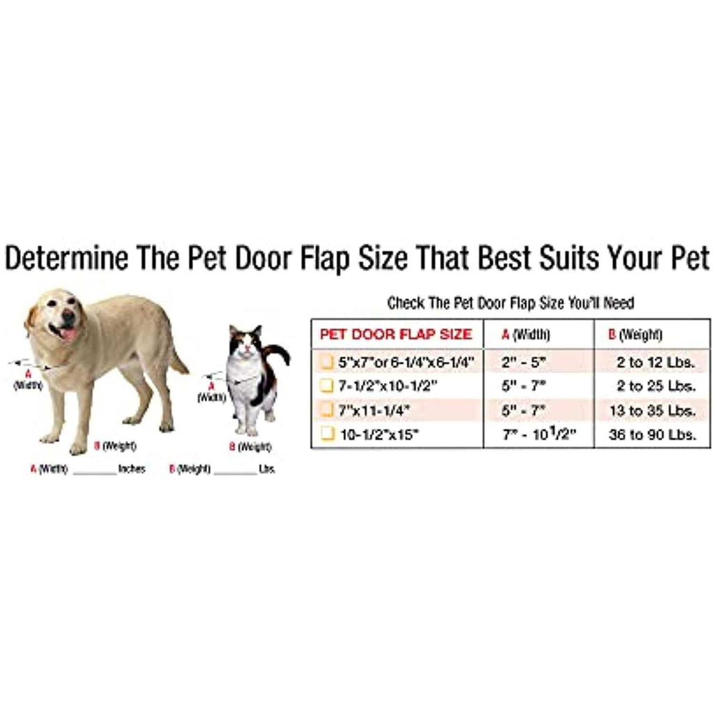 Aluminum Sash Pet Door M46989