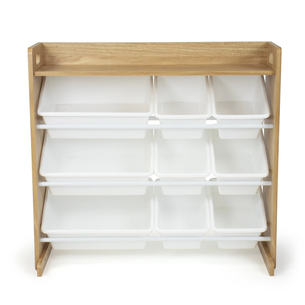 Toy Storage Organizer with Shelf and 9 Storage Bins Z789482