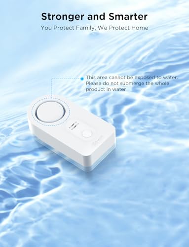 WiFi Water Leak Detector 3 Packs O535586
