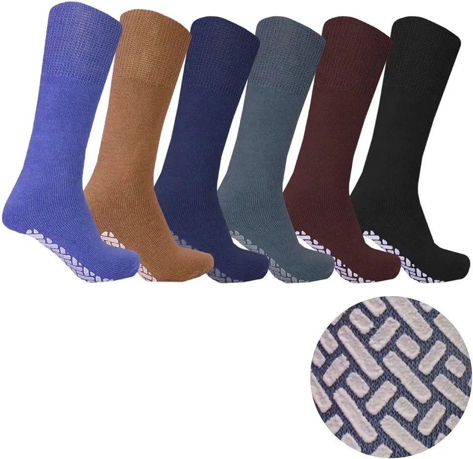 Anti Skid Non Slip Diabetic Tube Socks X4193