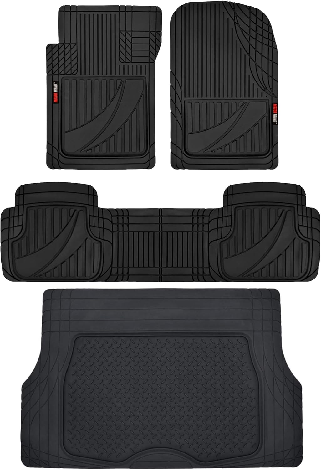 4pc Rubber Floor Mats & Cargo Liner I84961