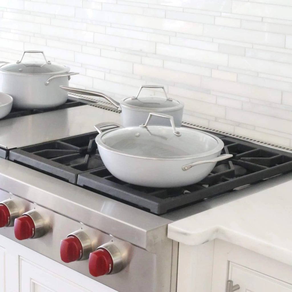 5 Qt Ceramic Nonstick Chef Pan With Cover C347433