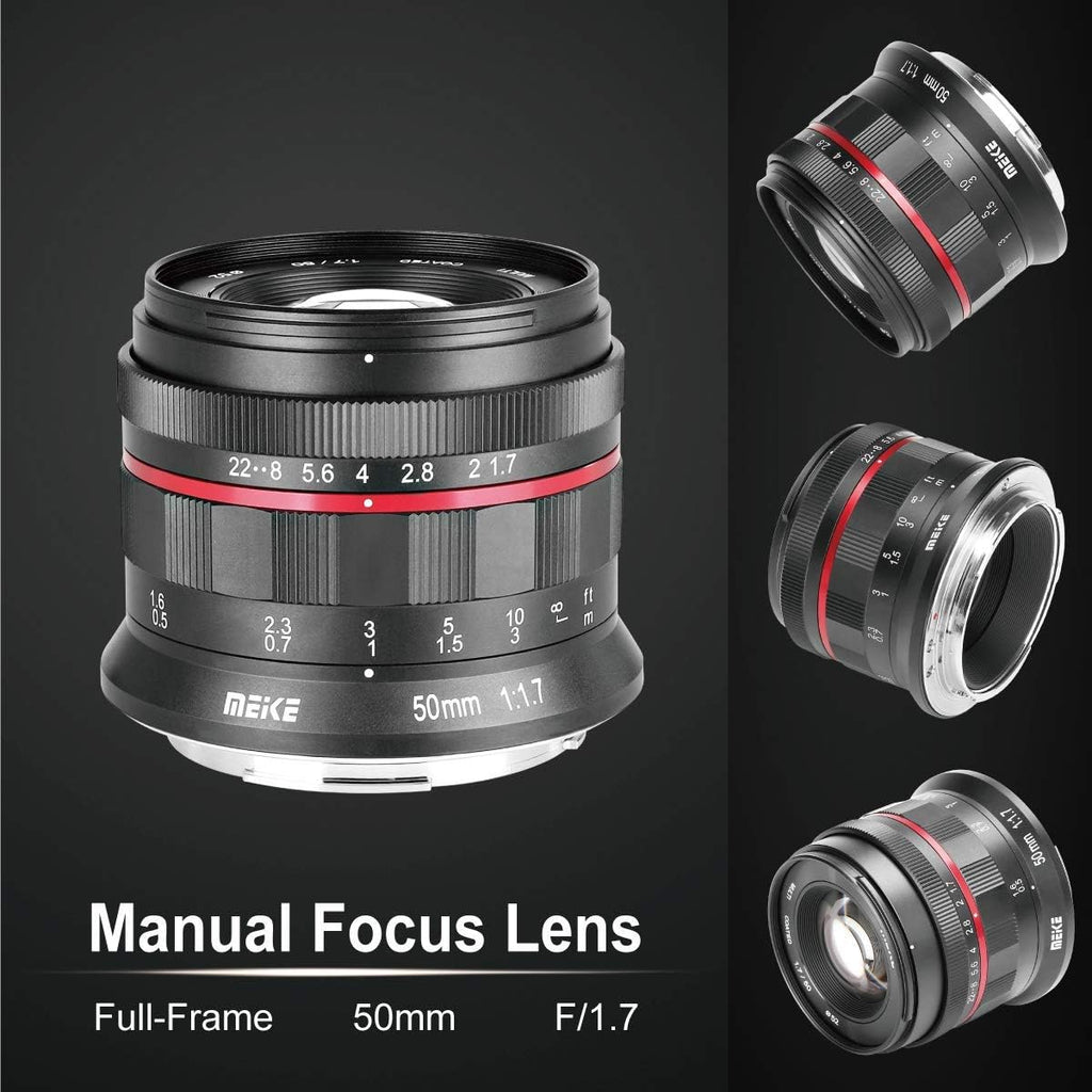 50mm F1.7 Full Frame Manual Focus Prime Lens G34464