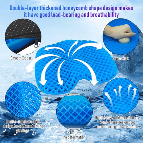 Thicken Anti Slip Waterproof Gel Kayak Seat Cushion K120864