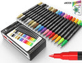 18 Acrylic Paint Pens 0.7mm Extra Fine Tip E249