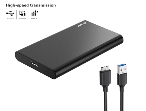 750GB Portable External Hard Drive USB3.0 HDD Storage (Black) D40097