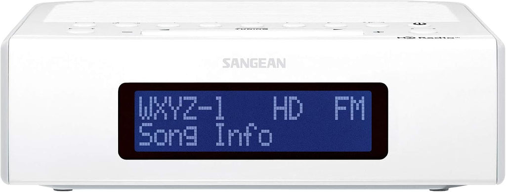 White Digital Tuning Clock Radio Z612637