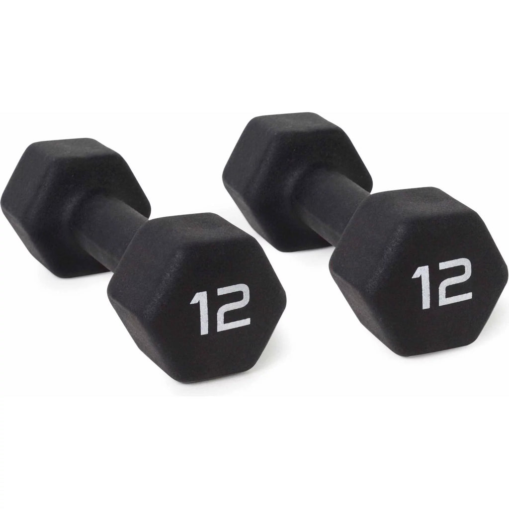 1lb Black Neoprene Dumbbell Pair Q208883