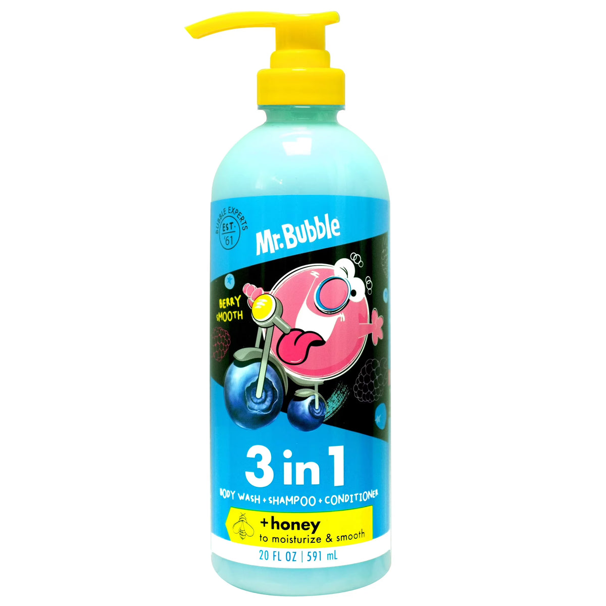 3in1 Body Wash, Shampoo & Conditioner, 20 fl oz N4357