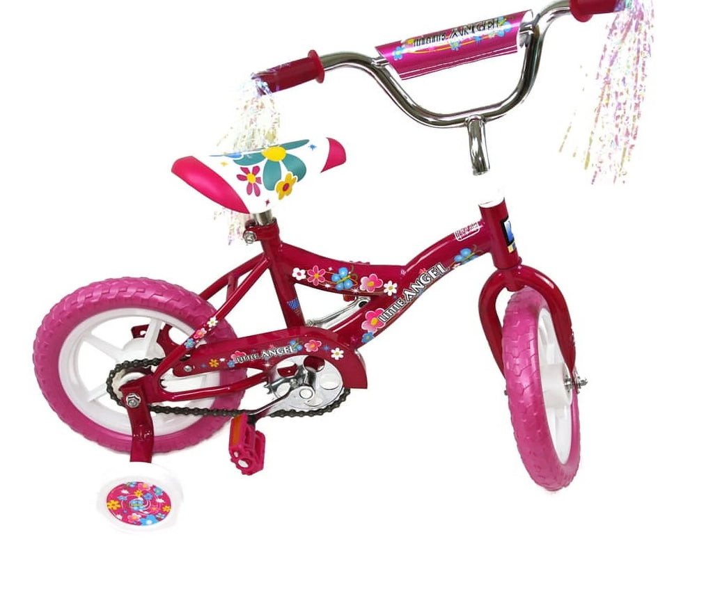 12-inch Girls Bike Pink A2835