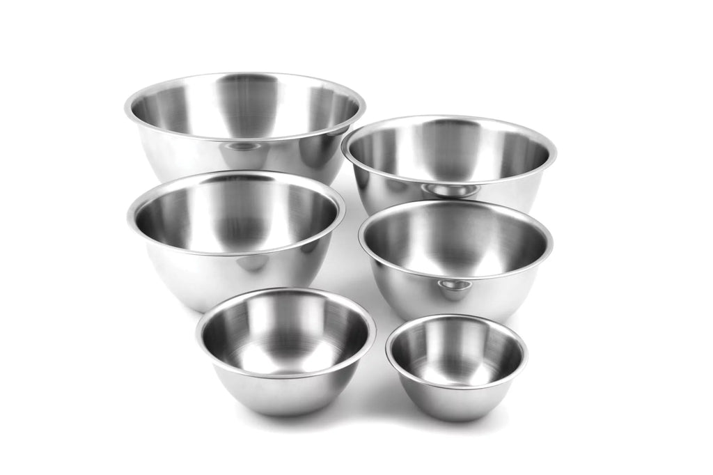 6-Piece Stainless Steel Mixing Bowls Set E117