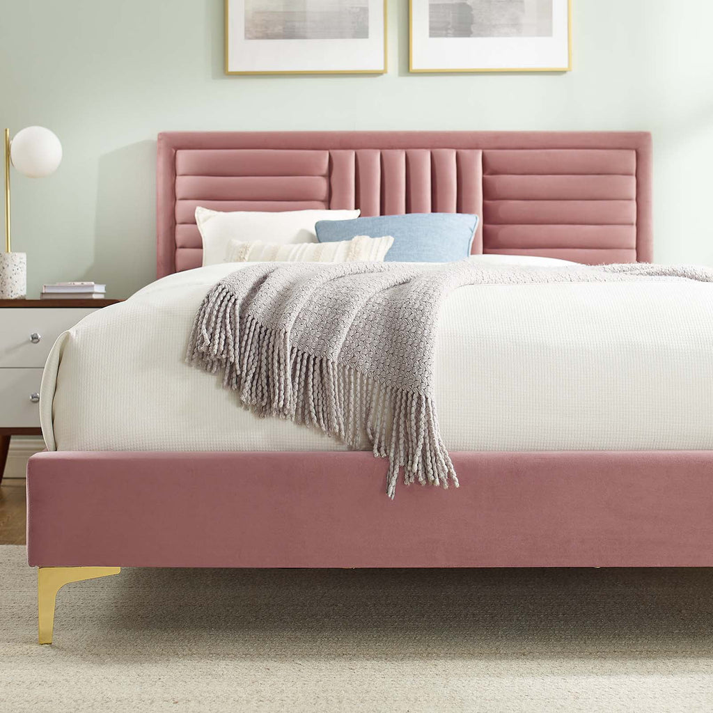 King Platform Bed U113