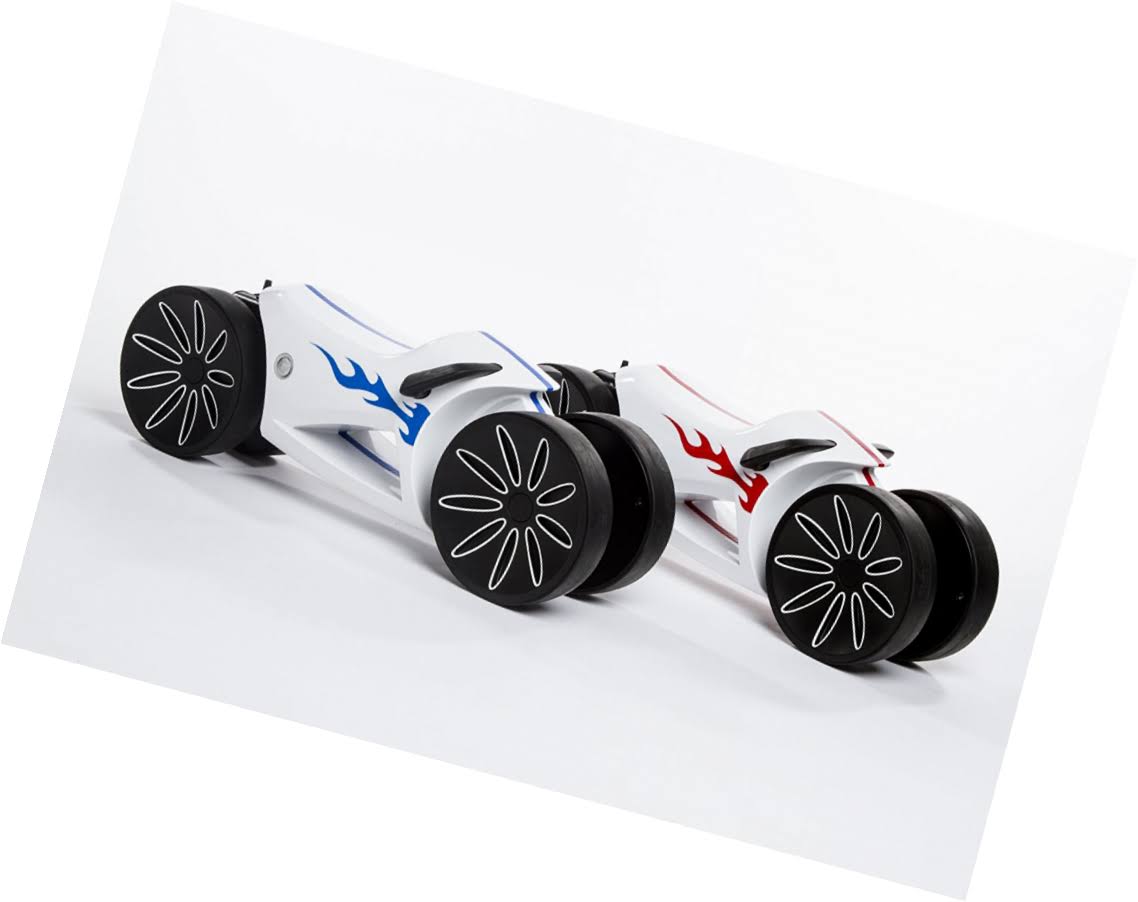 White/Blue Ride-On Bike I256