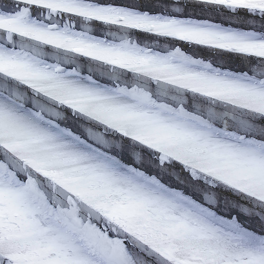 Heated Snow Melting Stair Mat 11x22 W x 3 ft L Connectable Q898997