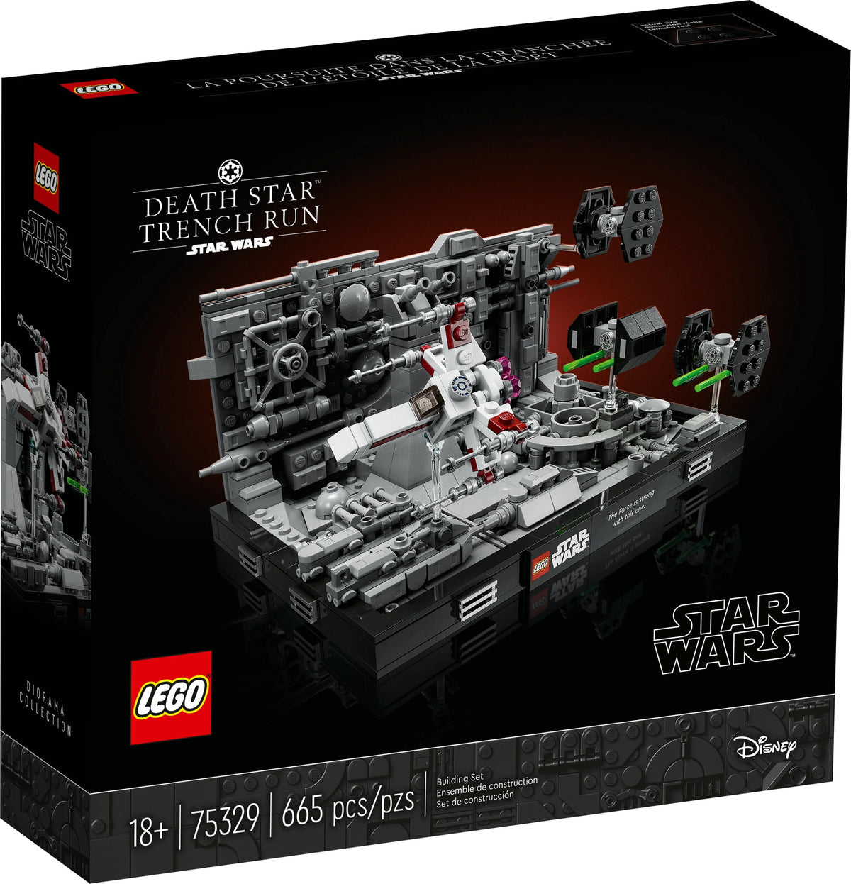Death Star Trench Run Diorama Set S509