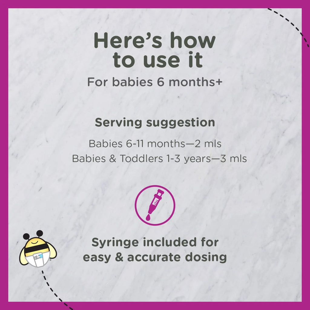 Grape 2oz Baby Immune Support with Zinc N380