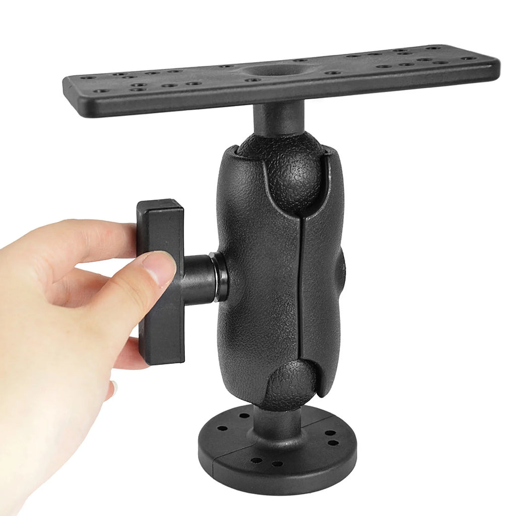 Portable Kayak Fish Finder Mount with 360° Swivel Ball Mount Base O277140