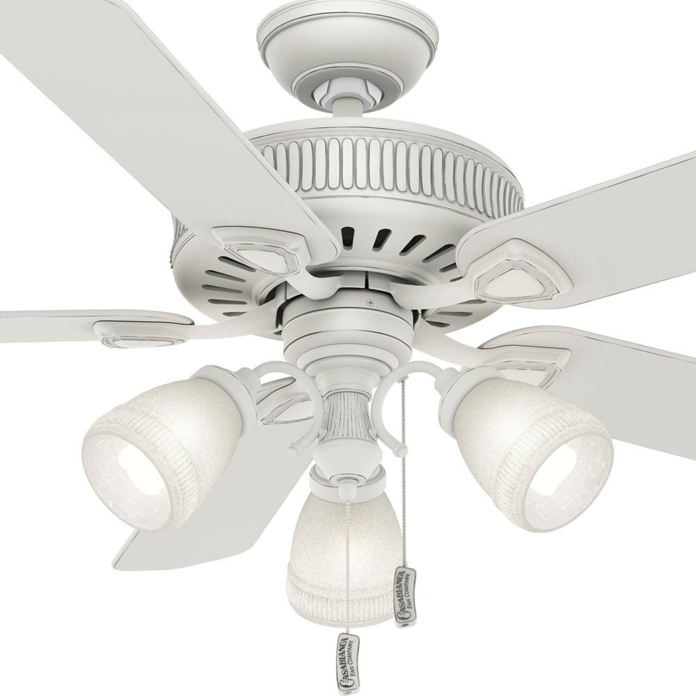 Cottage White Ceiling Fan P67710