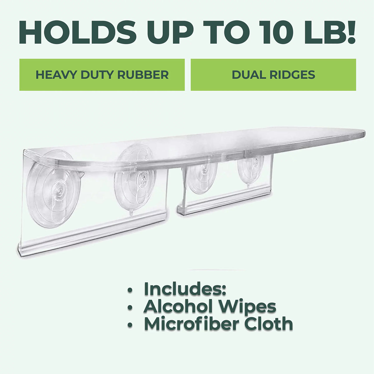 Clear Acrylic Window Shelf for Plants O47807