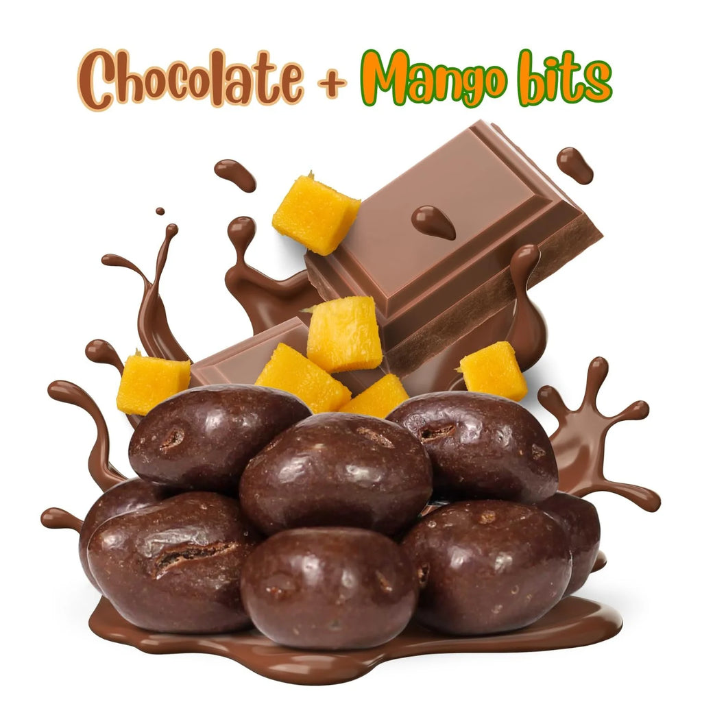 Milk Chocolate Covered Dried Mango 2 Lbs Bulk Bag A993997