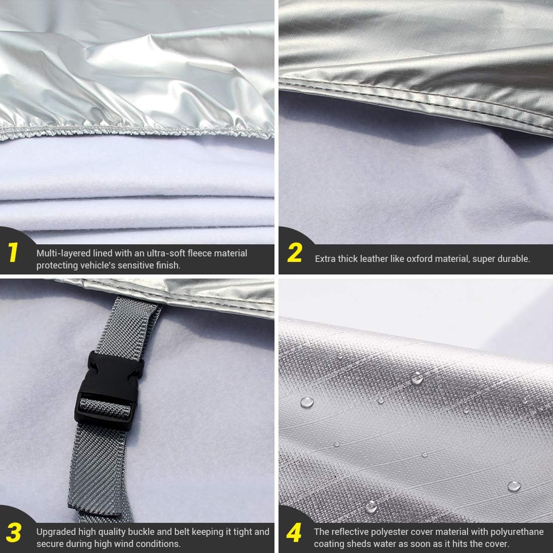 Super Heavy Duty All Weather Waterproof Car Cover N39905