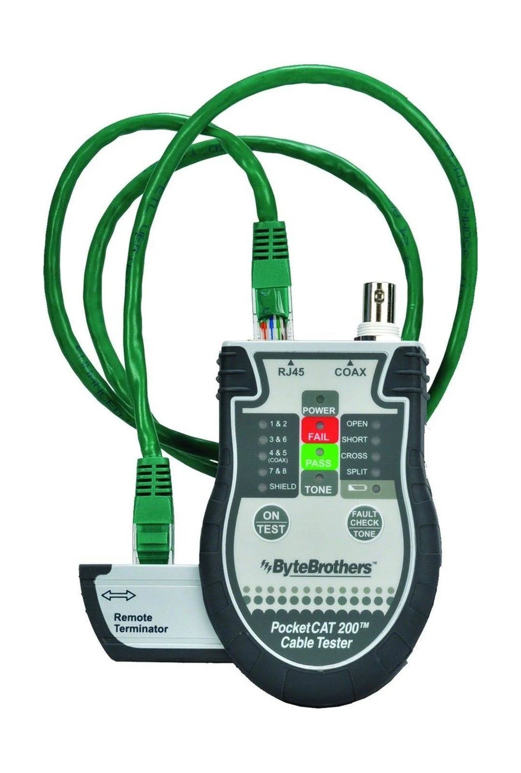 Pocket Cat RJ45 Coax Tester V3408