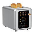 2 Slice Stainless Steel Touchscreen Toaster with Wide Slot K4579