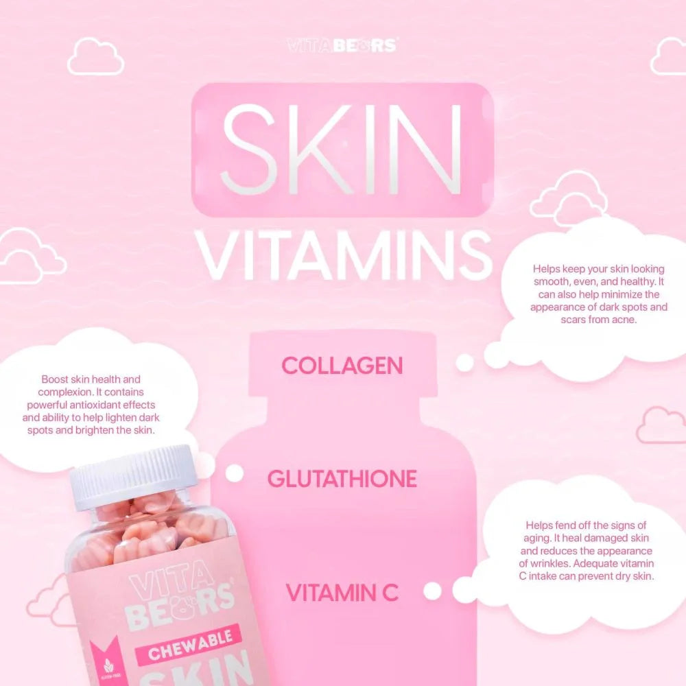 Skin Vitamins 60 Gummies K5328