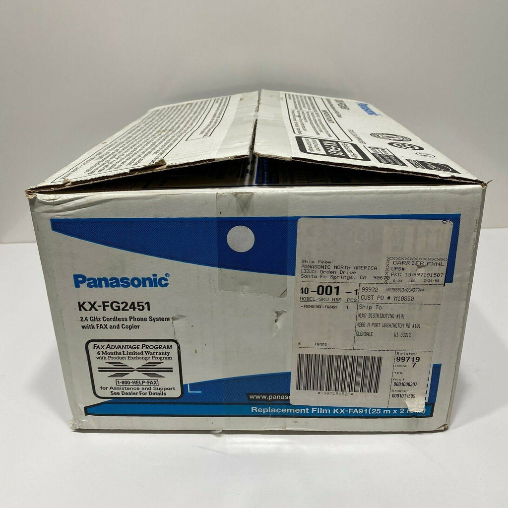 Plain Paper Fax Copier with 2.4 GHz Cordless Phone Z48635