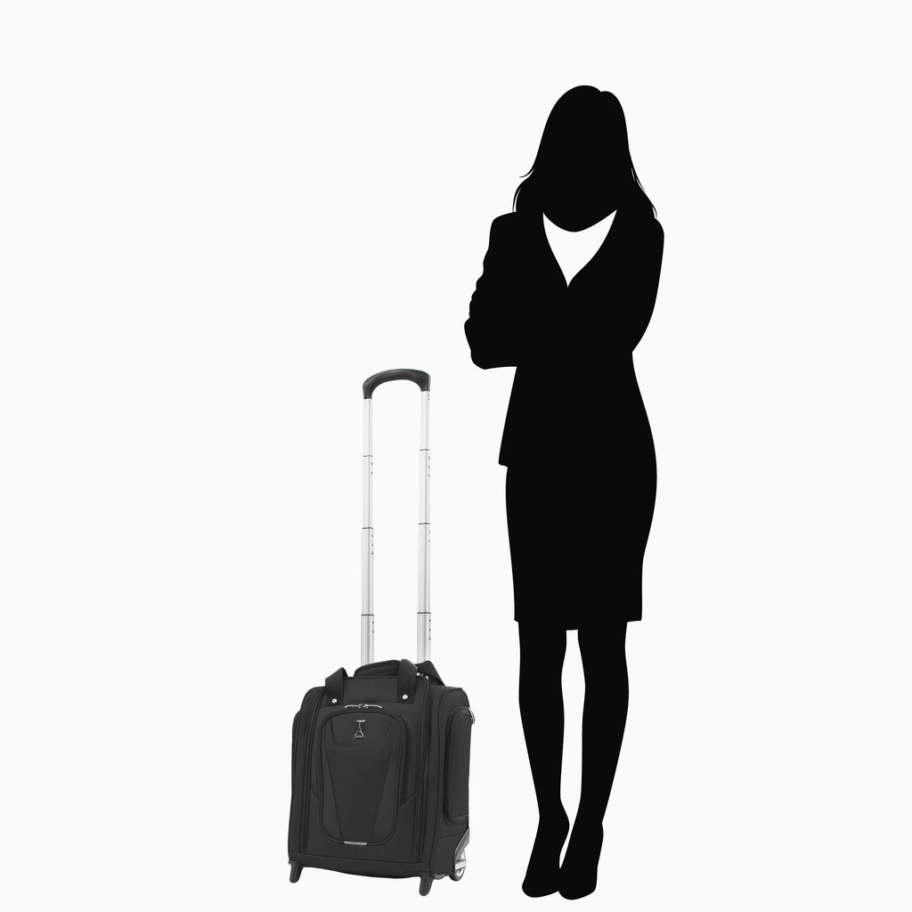 Black Rolling Underseat Carry On J5032