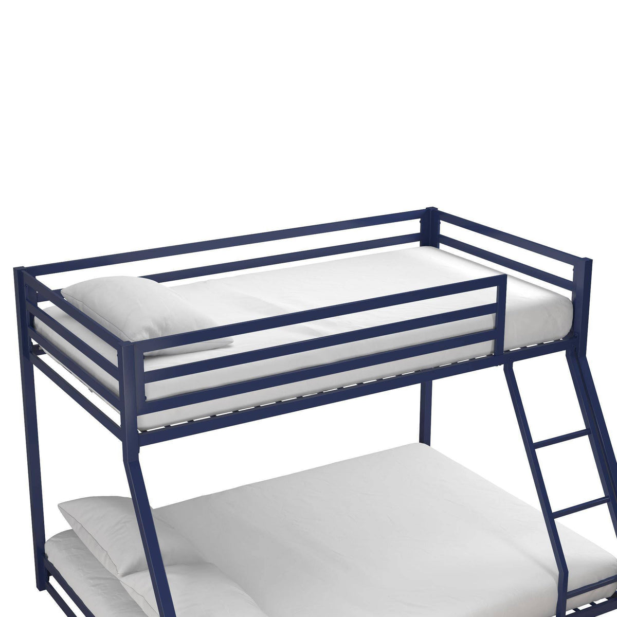 Twin/Full Metal Bunk Bed Blue H60124