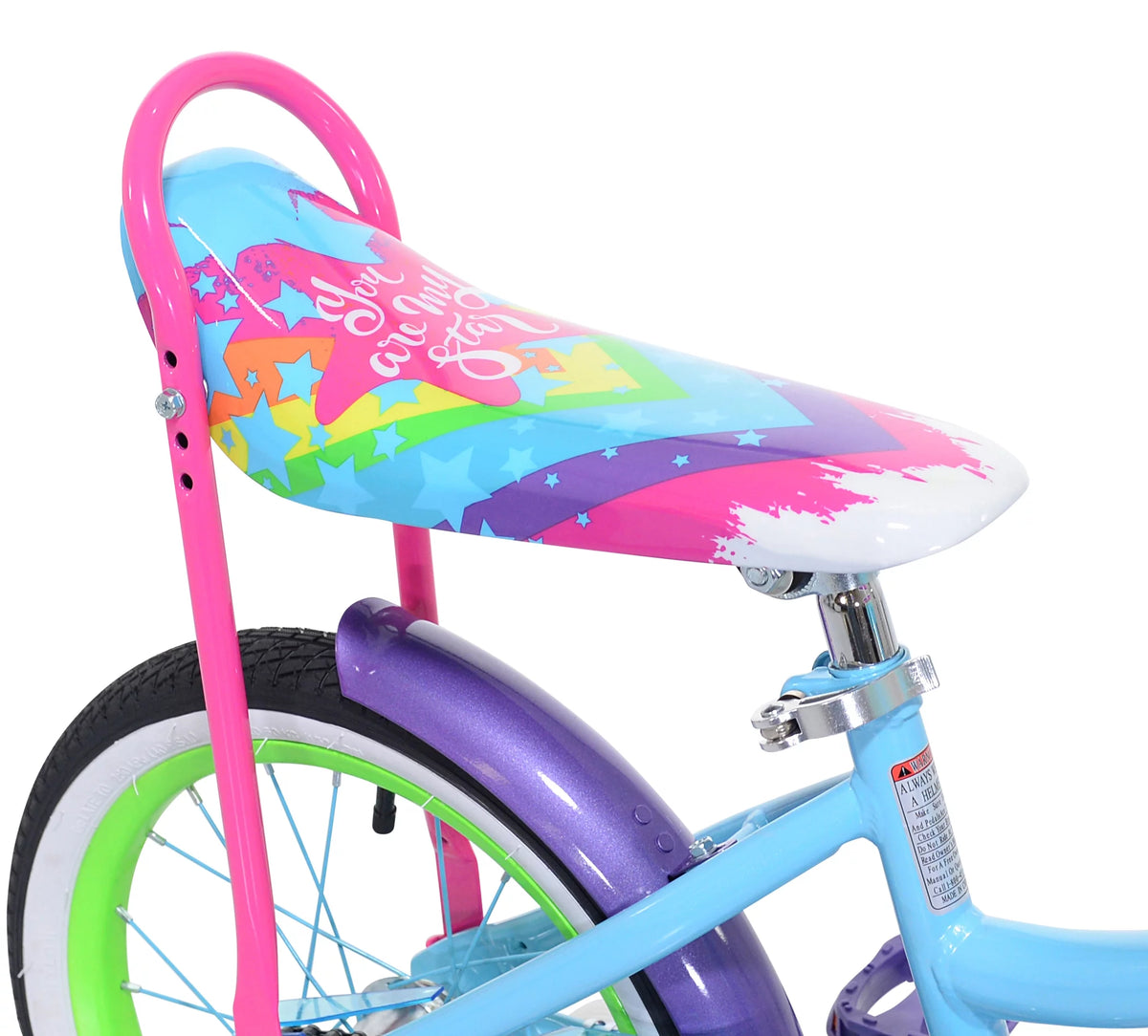 16 Blue and Green Bicycle I7342