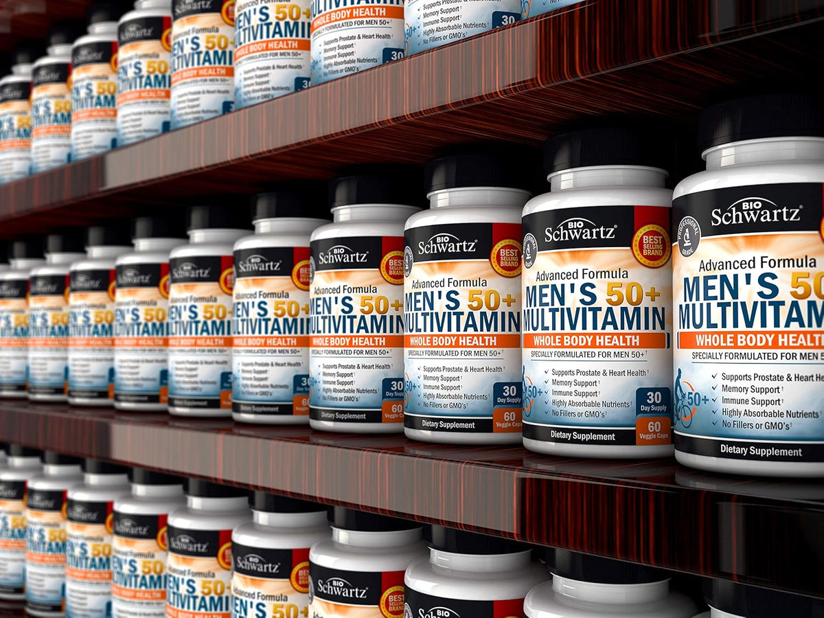 Once Daily Multivitamin for Men 50 and Over - 60 Count Z41819