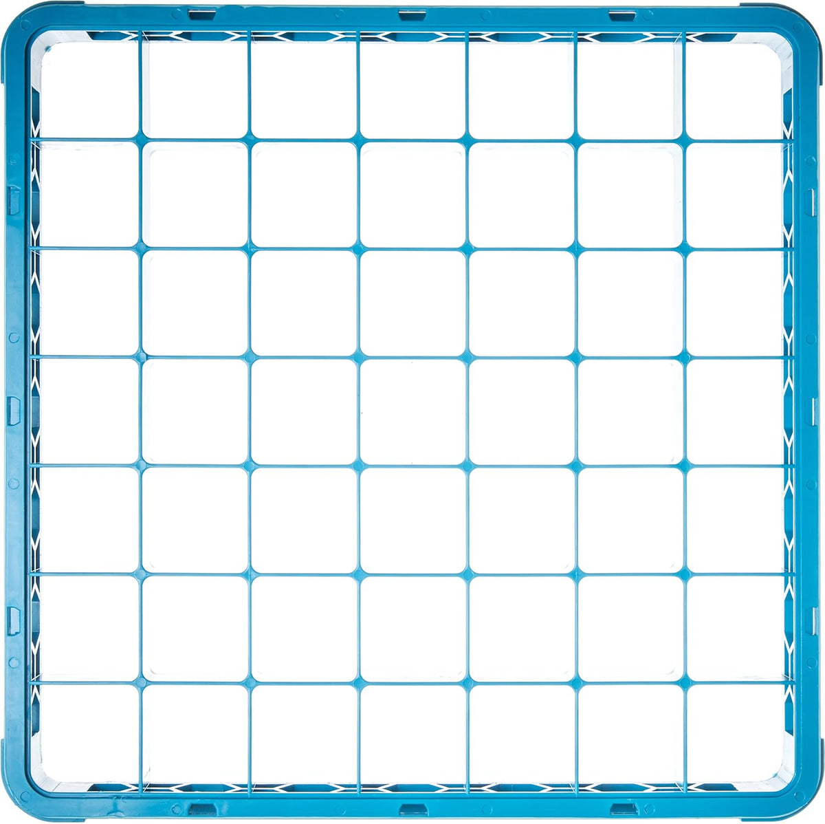 49-Compartment Divided Glass Rack Extender, Blue, Case of 6 U1357