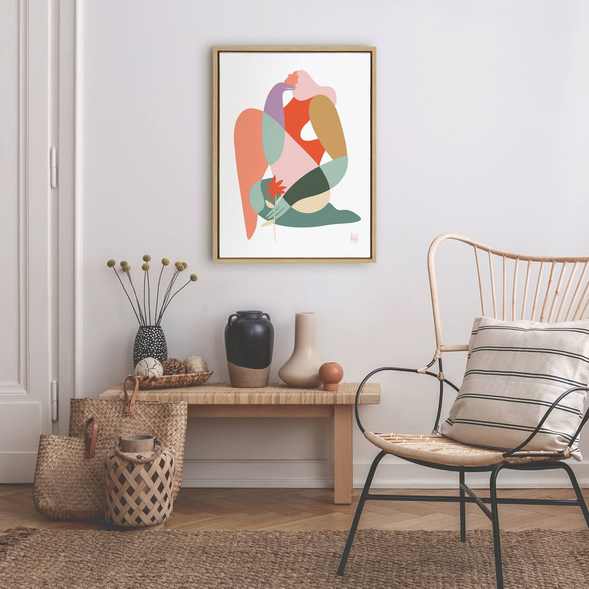 Framed Canvas 18x24 S170458