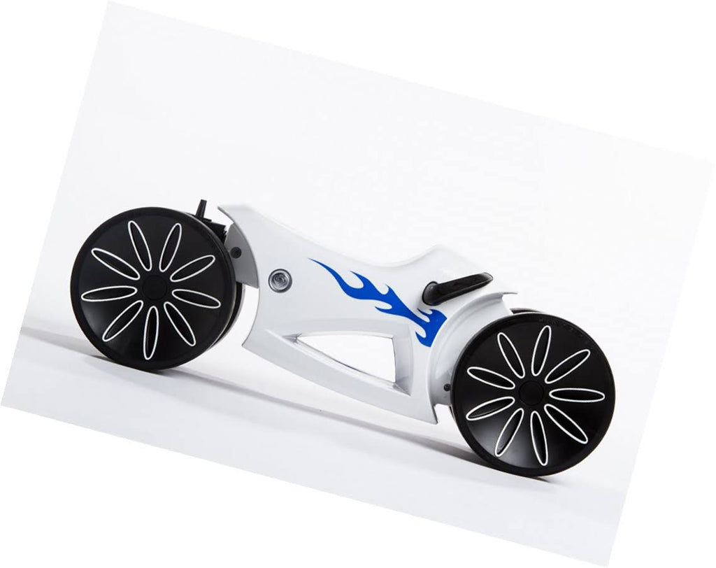 White/Blue Ride-On Bike I256