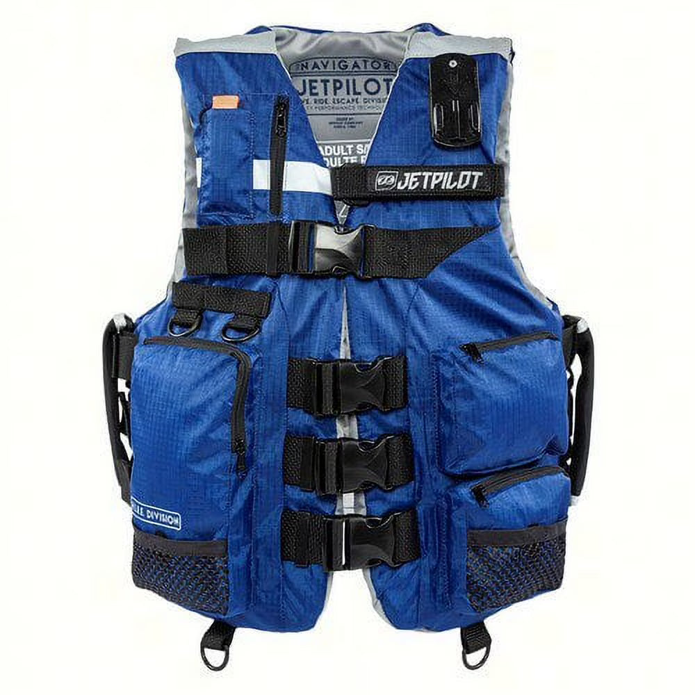 Navy Gray Nylon Lifejacket Lifevest J945