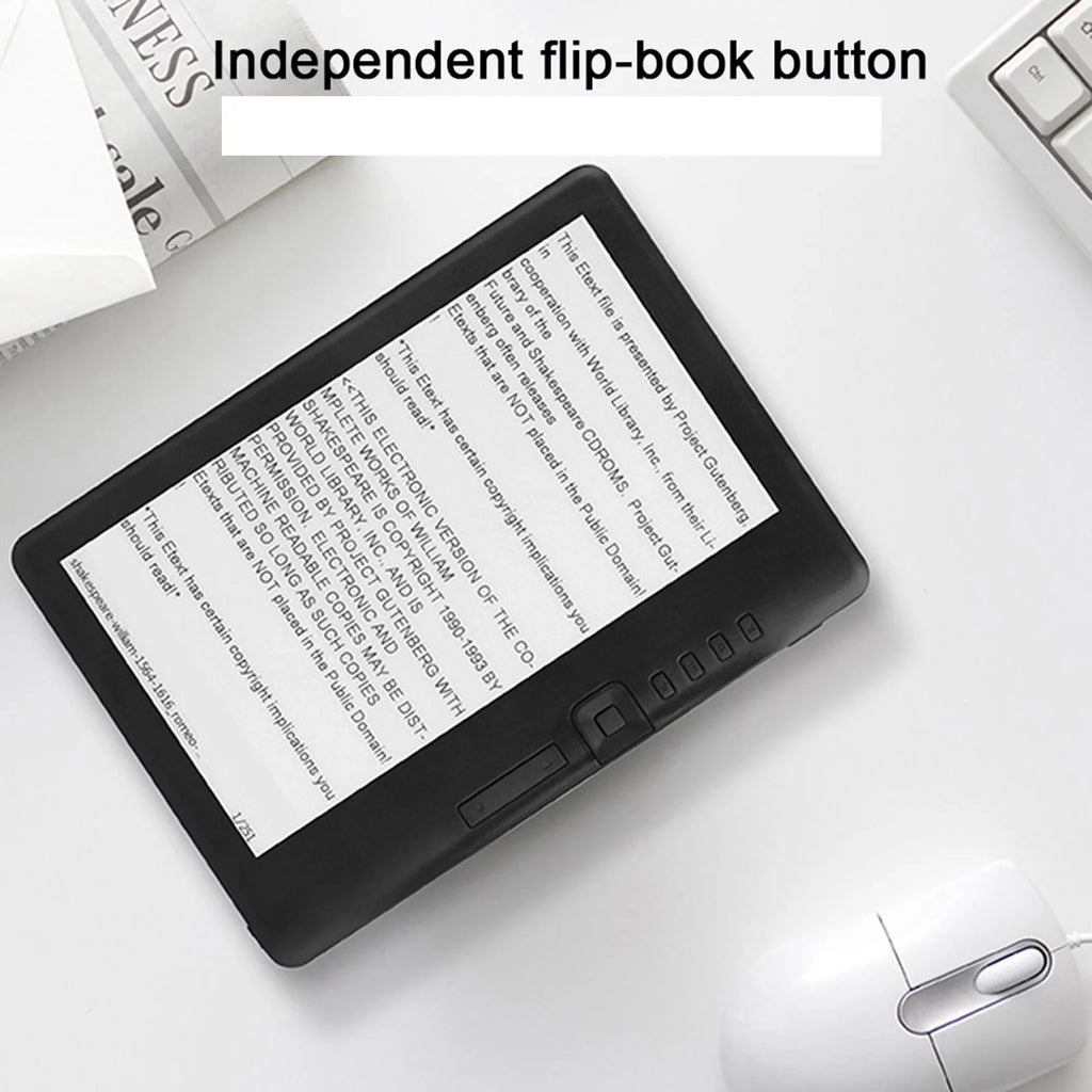Portable Waterproof 7-Inch E-Book Reader Color Screen W734056