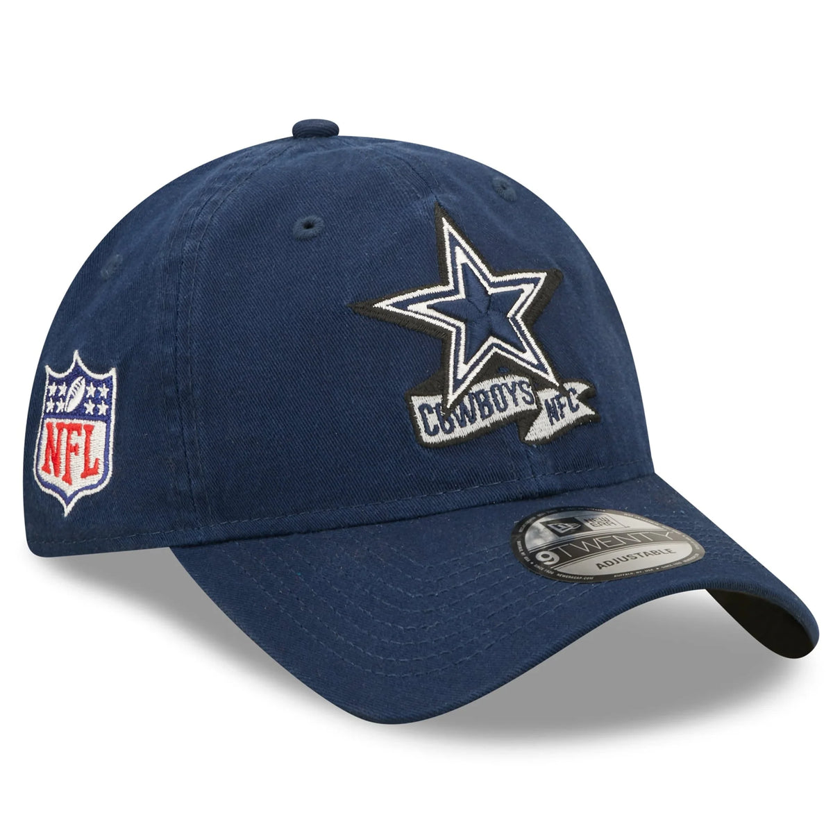 Navy Dallas Cowboys Adjustable Hat W251