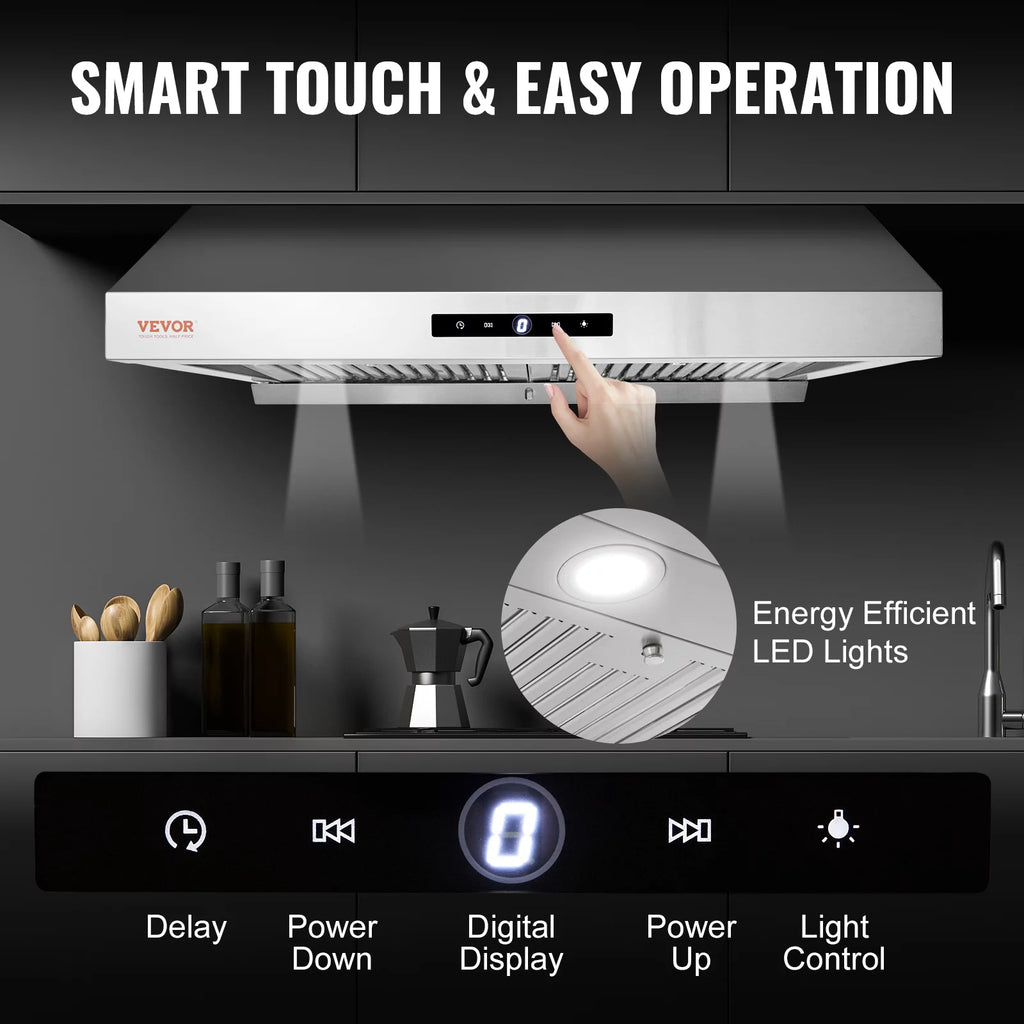 30inch Stainless Steel Under Cabinet Range Hood P4882