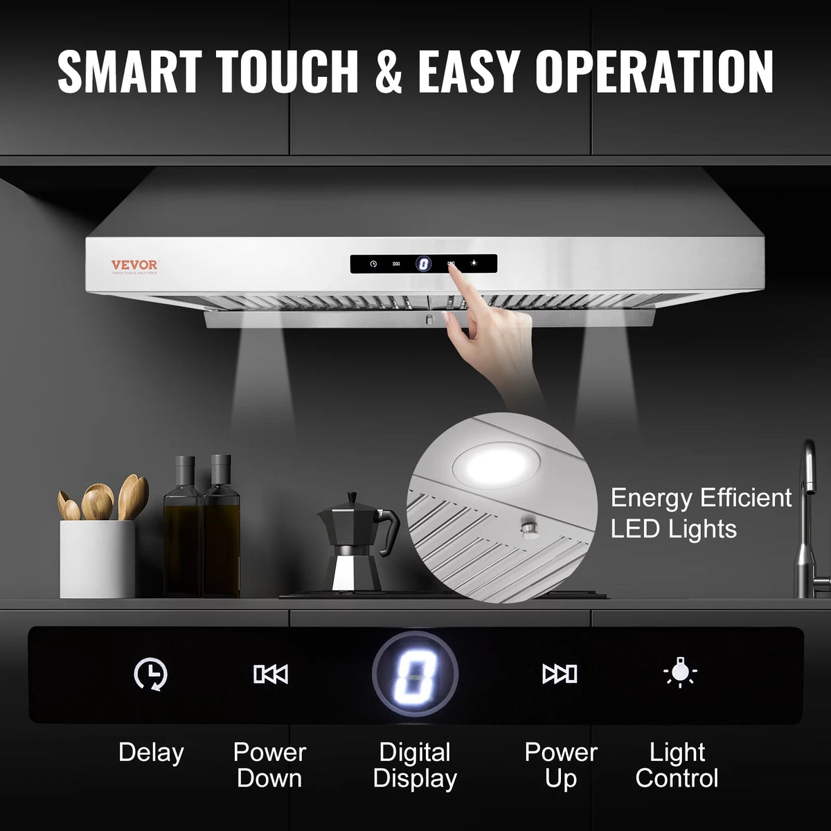 30inch Stainless Steel Under Cabinet Range Hood P4882