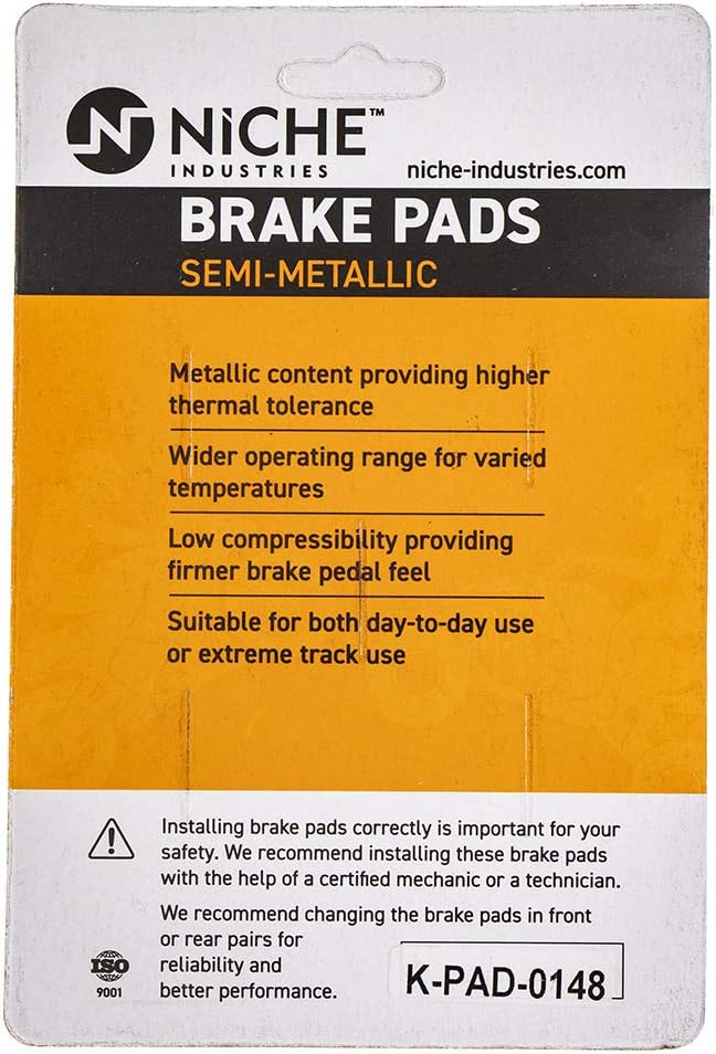 Brake Pad Set Semi-Metallic Pack of 2 R60372