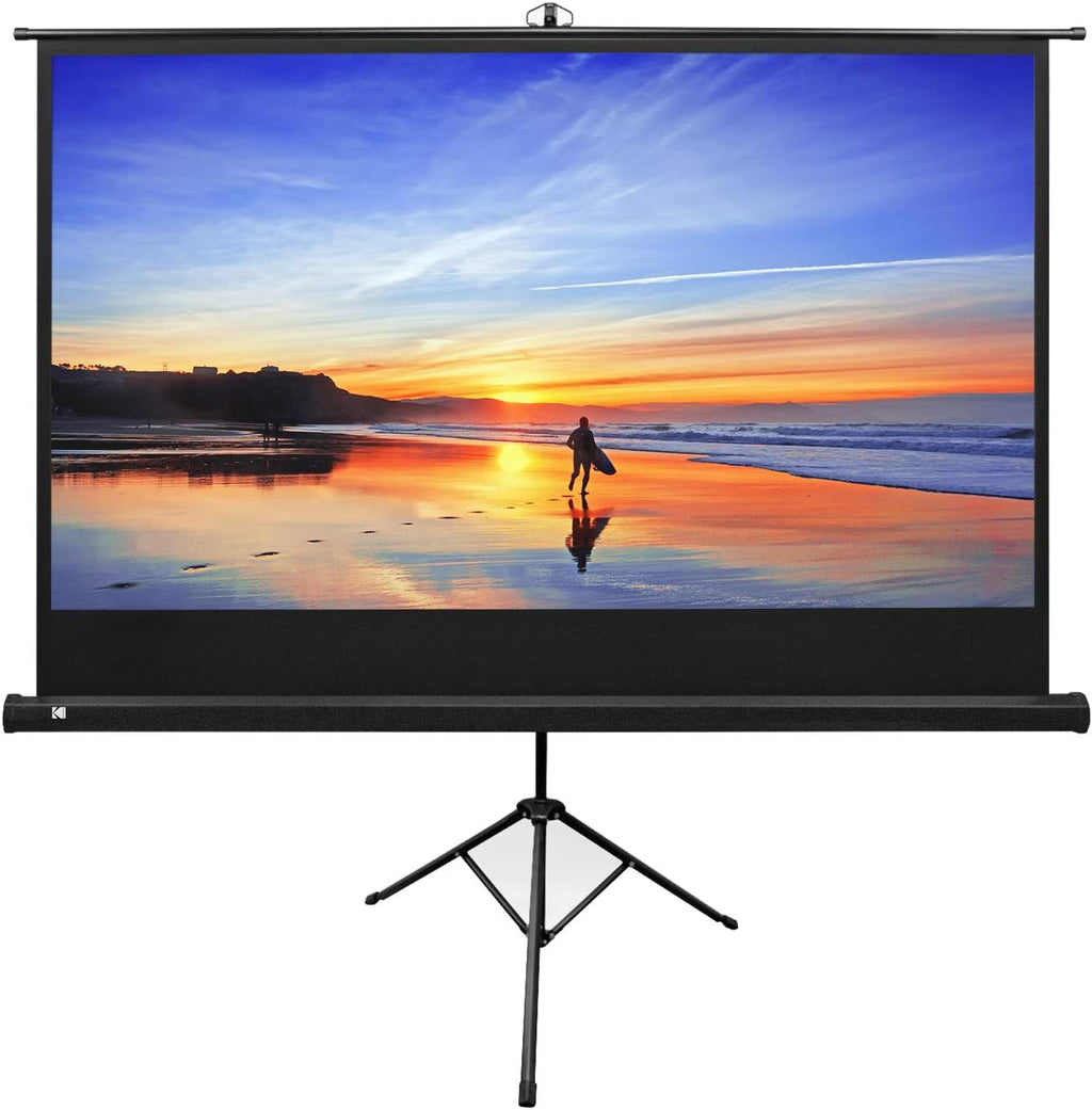 80” Portable Projection Screen with Tripod Stand and Carry Bag C989004