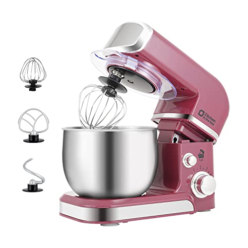 3.2Qt 6 Speeds Blue Electric Food Mixer S662